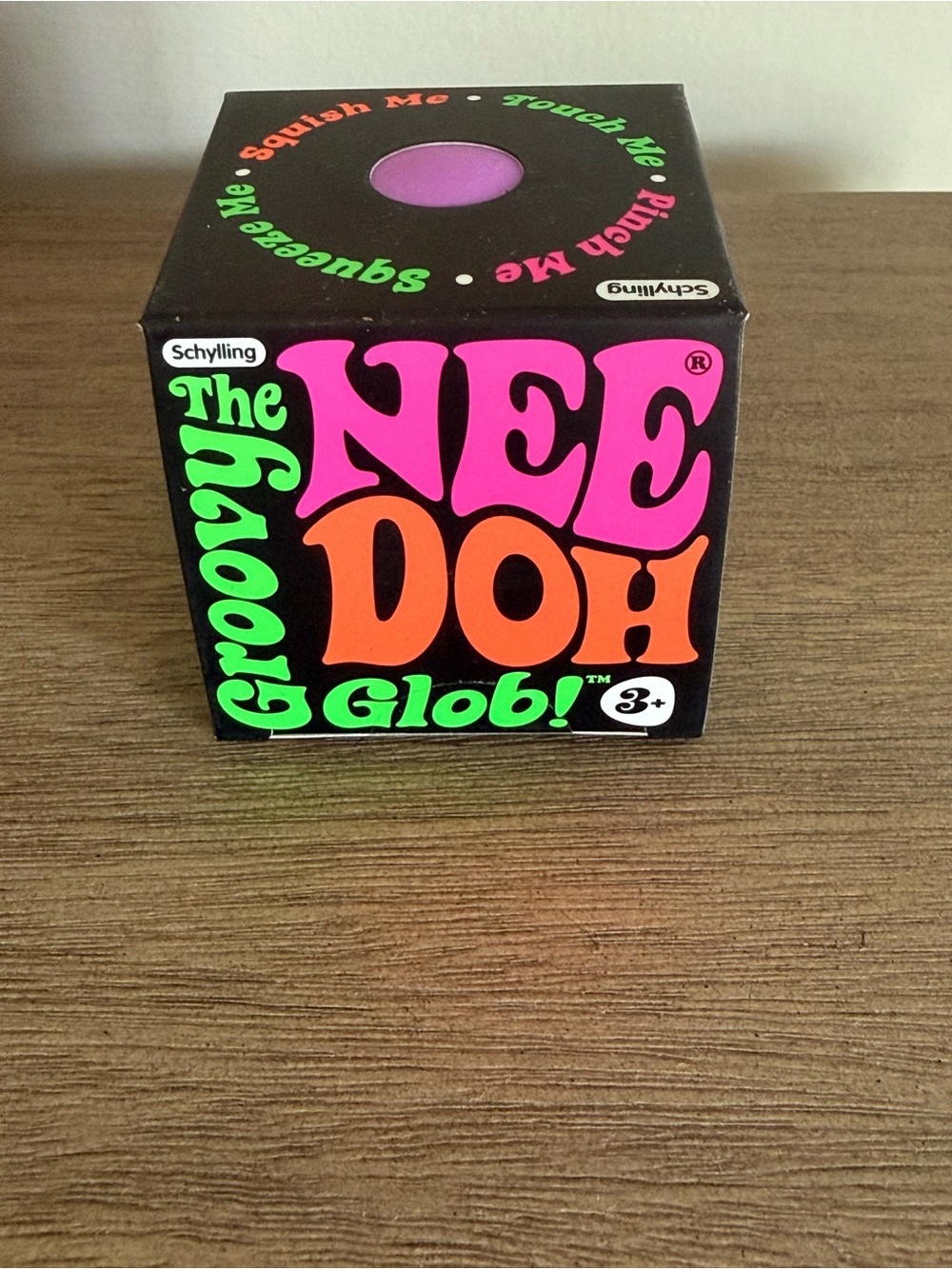 Groovy NeeDoh Glob! Purple Kids Stress Toy